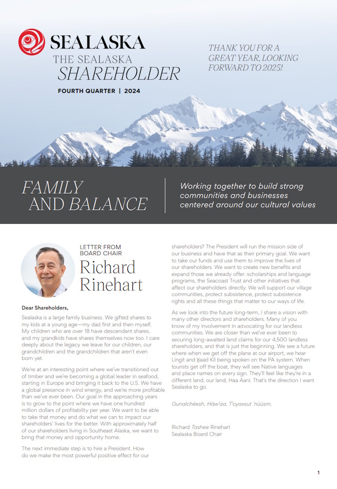 2024 Q4 Shareholder Newsletter